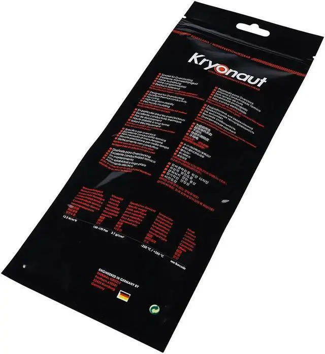 Alt view image 5 of 5 - Grizzly Kryonaut Paste Cooler Grease 12.5W/m.k Water Cooling Conductive Heatsink Plaster Cooler No Certificate