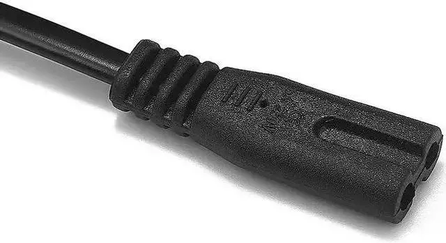 Alt view image 5 of 5 - Japan AC Power Cable 1.4m Euro EU IEC C7 Figure 8 Power Supply Cord For Battery Charger  PSP 4 3 Portable Radio Laptop