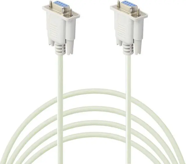 Alt view image 4 of 5 - 1.5m//5m RS232 DB9 9 Pin Female to Female Serial Port Cable Industrial Adapter Connector Extending Wire
