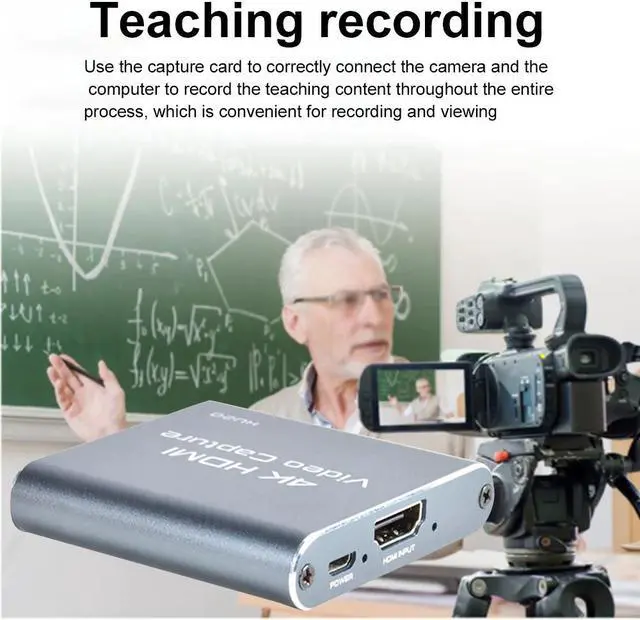 Alt view image 3 of 5 - 1080P 60fps Live Streaming Home Local Loop Out PC Video  Card Office Online Teaching TV Broadcast USB 2.0 Compact