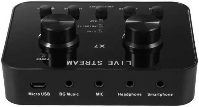 Alt view image 2 of 7 - USB 2.0 External Sound Card Virtual 7.1 Channel 3D Mini Audio Adapter For Microphone Headphone USB C Type C Sound Card