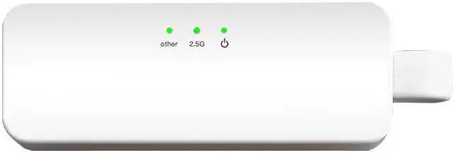 Alt view image 3 of 5 - c port to USB RJ45 USB C ethernet 2.5g lan adapter network card usb/-c lan gigabit 2.5G ethernet switch 2.5G/1000Mbps