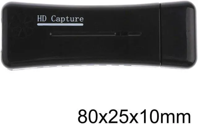 Alt view image 2 of 5 - Video Capture Card USB 2.0 1080P 60FPS HD Recorder Box Live Streaming Capture Device With MIC Support Tuner Cards