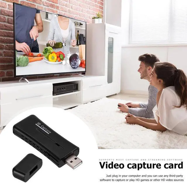 Alt view image 4 of 5 - USB 2.0 to HDMI Video Capture Card Adapter Converter Video and TV Tuner Cards for Windows 10 8 7 XP Vista Computer