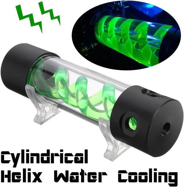 Main image of Reservoir Water Tank G1/4 200mm For Computer PC Liquid Cooling  T-Virus Helix Suspension Water Cooling