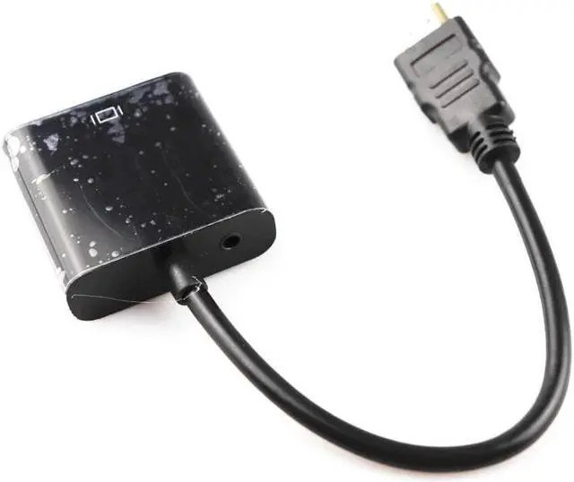 Alt view image 5 of 5 - to VGA Adapter Digital to Analog Video Audio Converter Cable  2 VGA Connector For Xbox 360 For PS4 PC Laptop TV Box