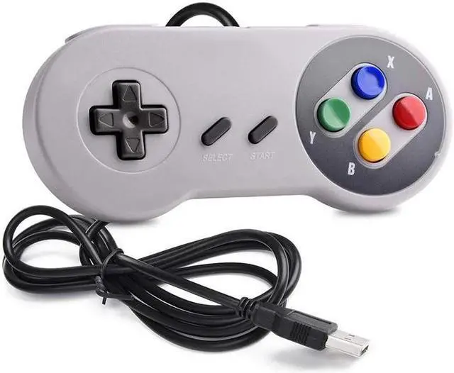 Alt view image 2 of 5 - Game Controller Gaming Joystick Gamepad Controller for Nintendo SNES Gamepad for Windows PC MAC for Raspberry Pi 4 3 4B 3B
