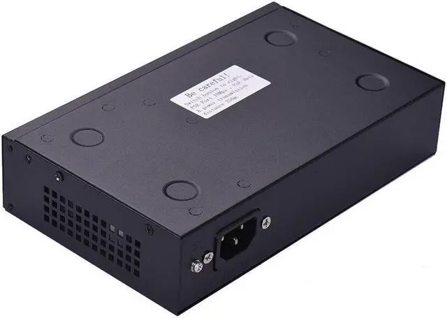 Alt view image 4 of 5 - 4+2BZDN PoE Switch Power 4 Ethernet Port 2 Uplink Ethernet Port 1.2Gbps over Ethernet IEEE 802.3 48V 3A for Cameras Networking