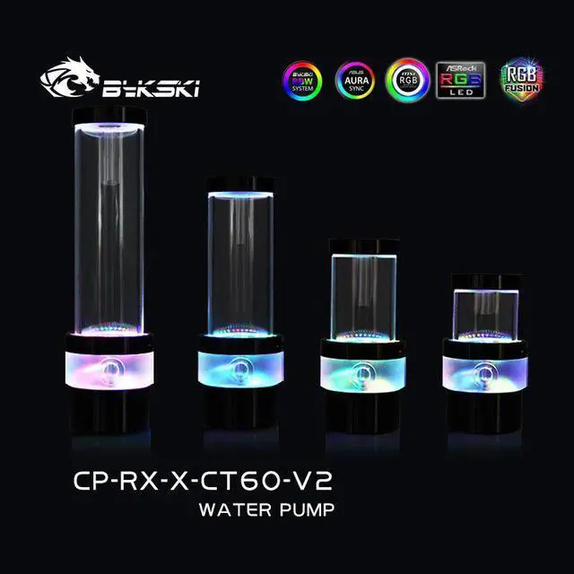 Main image of CP-RX-X-CT60-V2 One-piece Pump+Reservoirs Combo,DDC Water Tank,PC Water Cooling Kit 5V ARGB/12V RGB 60/100/150/200MM