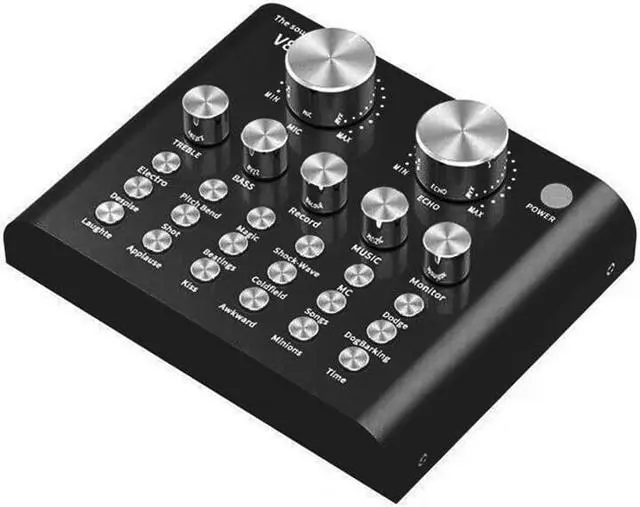 Alt view image 5 of 7 - USB External Sound Card with Headset Port Microphone Port Jack 3.5mm Adapter Mute Switch Volume Adjustment Free