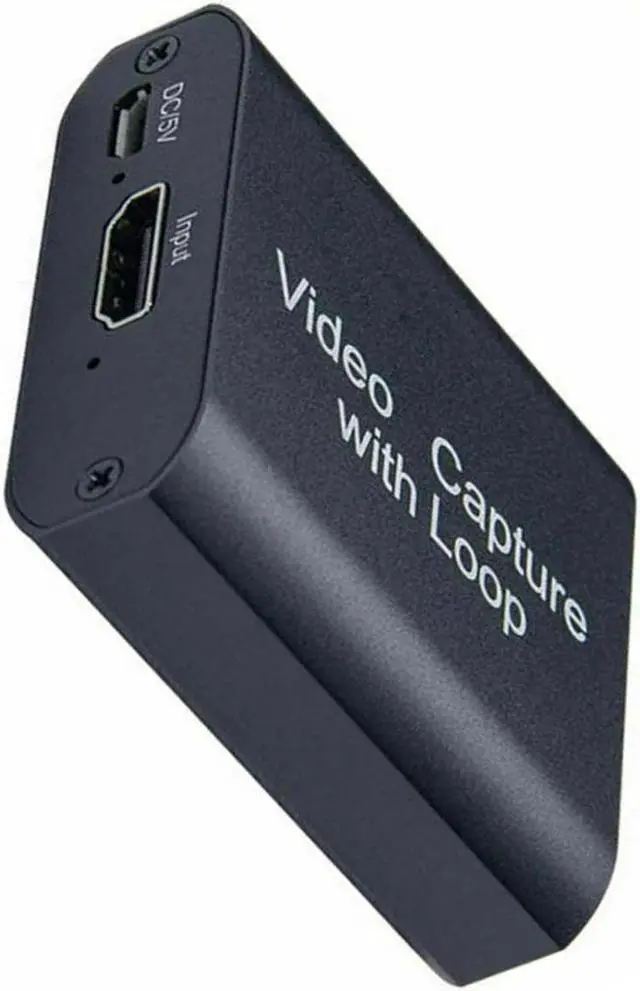 Alt view image 3 of 5 - 4K 1080P HDMI Video Capture Card HDMI To USB UVC Video Screen Record Game Capture For PS4 Game DVD Camcorder Live Streaming