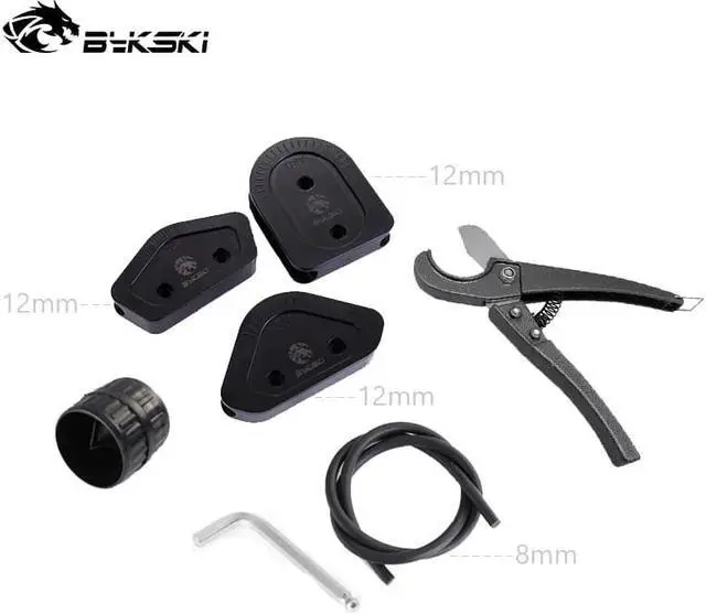 Alt view image 2 of 3 - Water Cooling PETG hard tube bend Tools OD12mm OD14mm OD16mm Pipe bender Mould scissors silicone bar /Tool kit