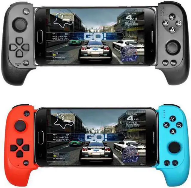Main image of 2 Half Handed Gamepad Mobile Phone Pad Tablet Controller Game Pubg Mobile IOS/Android Bluetooth Controller