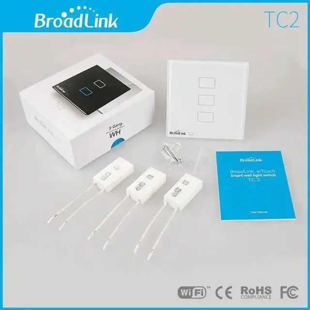 Alt view image 3 of 5 - UK TC2 123gang 433Mh Wall Light On/Off Wifi Switch Remote Control by IOS Android Phone APP Smart Home Automation