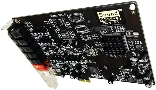 Alt view image 4 of 5 - Computer Built-in Sound Card 5.1 Channel Small Card SB0105 DSP Computer Singing Broadcast Home Sound Card