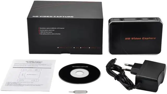Alt view image 5 of 5 - 280HB HD Video Capture Capture 1080P Video INPUT/OUTPUT For Blue Ray Tv Box Computer,Game Box Etc With Mic Microphone