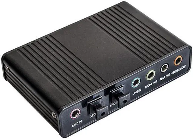Alt view image 5 of 5 - Broadcast Stage Sound Card USB5.1 Home 6 Channel Mini Mobile Phone Optical Fiber Professional Audio Video Recording
