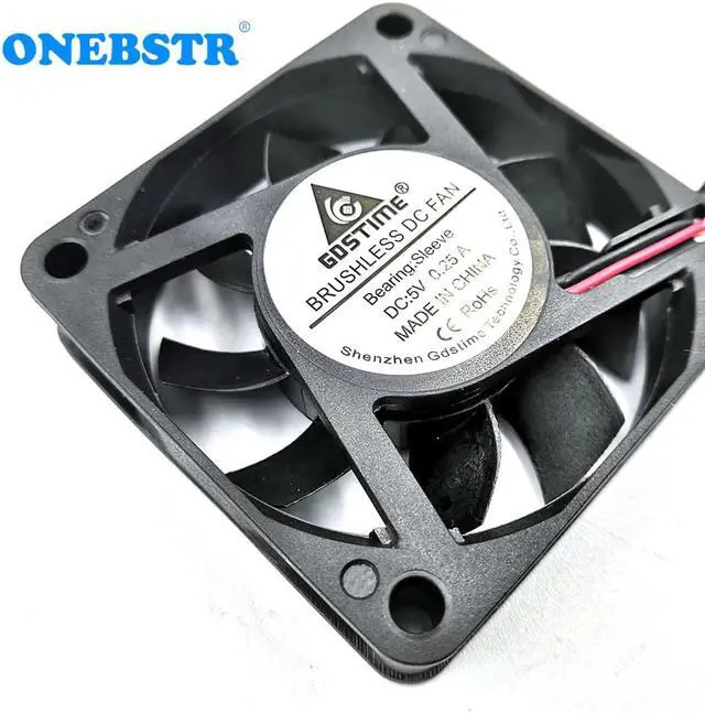 Alt view image 2 of 5 - 6015 Brushless Fan DC 5V 12V 24V 60X60X15mm Computer PC CPU Case Cooling Fan 6cm 60mm USB 2PIN 3PIN Cooler Fans