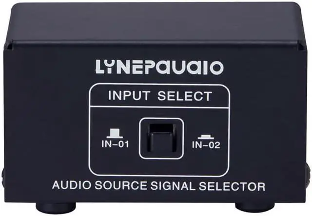 Alt view image 4 of 5 - 2 in 1 Out or 1 in 2 Out o Source Signal Selector, Switcher, Speaker, o Source, Switcher, RCA Interface, Lossess