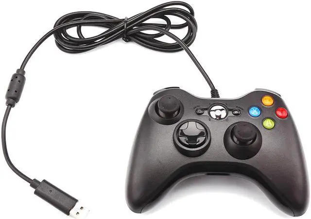 Main image of USB Wired Controller Gamepad 360 precision 3D Joystick LED Indicator Double Vibration USB Computer Game Controller