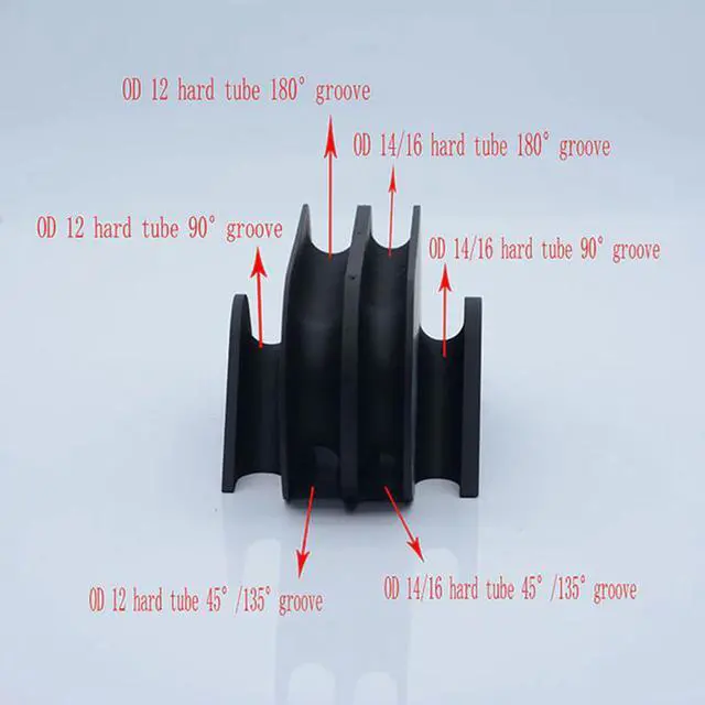 Alt view image 5 of 5 - BTK-12/14/16 OD12mm 14mm 16mm PETG Acrylic Hard Tube Bending Mould Kit For Hard Tube Computer Water Cooling