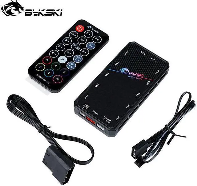 Main image of 5v RBW Controller ,Control Fans,Pump ,Reservoir GPU ,Cpu Water Cooling Block With 5V 3pin Light , B-RBW-C8