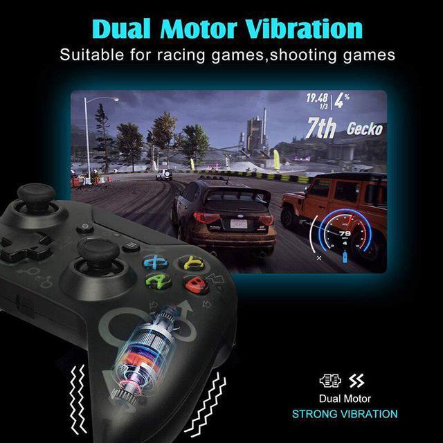 Alt view image 4 of 5 - Stock For Xbox One Wireless Controller 2.4GHZ Wireless Adapter Gamepad For Xbox One/One S/One X/Ps3/Wdows/pc Games