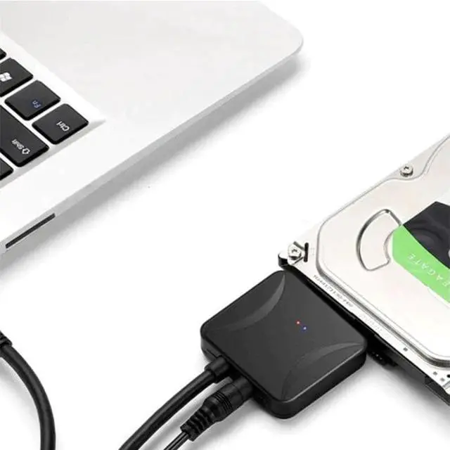 Alt view image 4 of 5 - USB 3.0 To SATA 3 Cable Sata To USB Adapter Convert Cables Support 2.5/3.5 Inch External SSD HDD Adapter Hard Drive