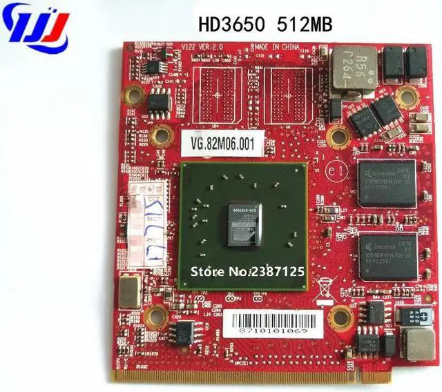 Main image of For A  c e r  A spire 4920G 5530 5720G 5920G 7520G For ATI Mobility Radeon HD3650 HD 3650 DDR2 512MB Laptop Graphics Video Card