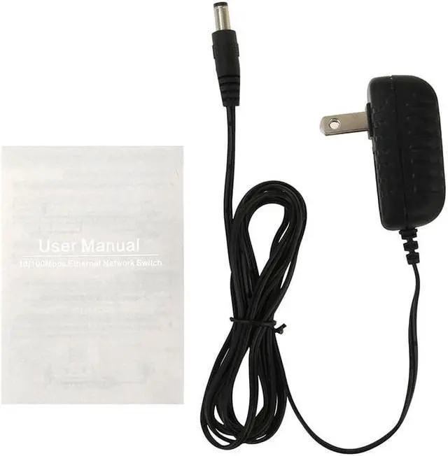 Alt view image 3 of 4 - 5 Port Gigabit Network Switchs Desktop Switch Fast Ethernet Network Switcher LAN Full/Half duplex Exchange