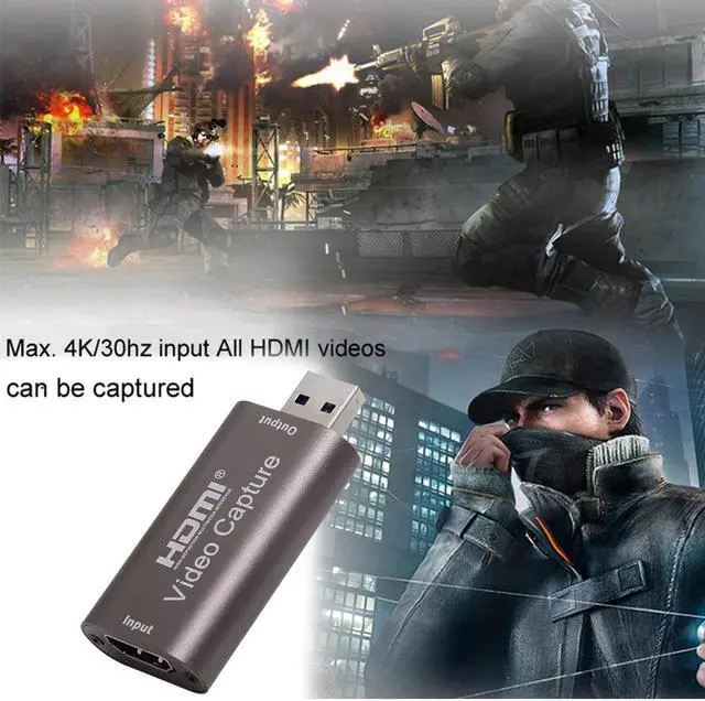 Alt view image 3 of 5 - USB 3.0  Capture Card Video Recording Box Portable Video Grabber for DVD Camcorder Camera Game Live Streaming Dropship