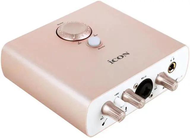 Alt view image 2 of 5 - mobile R VST USB external sound card 24-Bit 96/192KHz 1 mic-In/1 guitar-In 2 analog output headphone output