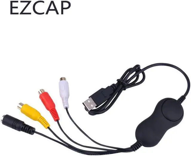 Main image of Audio Video Grabber Capture VHS,8MM V8,Hi8 Video Camera tv Analog video to PC,Mac Windows Win10 OBS Studio VLC, Vmix,AMCAP