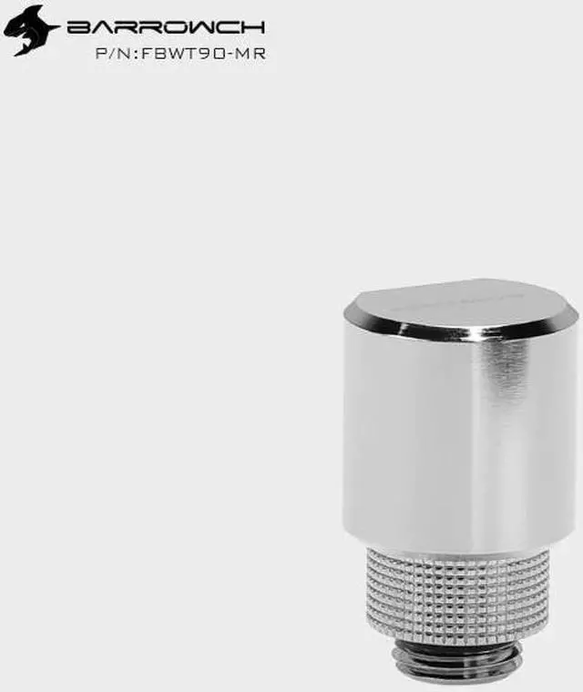 Alt view image 2 of 5 - ch FBWT90-MR 90°Rotary Adapter with smooth surface,water cooler heatsink gadget Fittings