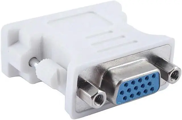 Alt view image 4 of 5 - 24+5 To VGA Adapter Cables Gold Plated Plug Male To Female HDMI To  Cable Converter 1080P For HDTV Projector Monitor