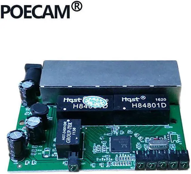 Alt view image 5 of 5 - PCBA Module 5 Port 10/100/1000Mbps Gigabit networking switches factory US EU plug laptop package ethernet switch  lan hub power