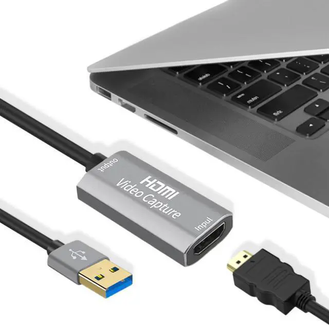 Alt view image 5 of 5 - 3.0 Video Capture Card 1080P 60fps 4K  Video Grabber Box for Macbook PS4 Game Camera Recorder Live Streaming Webcasting