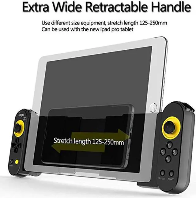 Alt view image 2 of 5 - Bluetooth Gamepad Joypad Joystick For Phone Android iPhone PC Game Pad Console Control Trigger Pubg Controller Mobile Cellphone