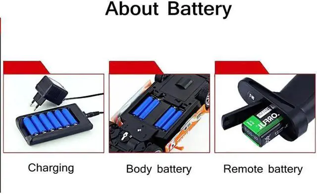 Alt view image 5 of 5 - 1:16 58km/h RC  Racing Car 4WD 2.4G High Speed GTR Remote Control Max 30m Control Distance Electronic Hobby Toys car gifts
