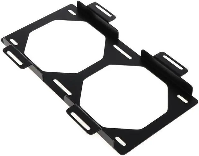 Alt view image 3 of 5 - Discharge Liquid Heat Sink Bracket Fan Radiator Holder Cooler for 12/14CM Fan External Computer Case Heatsink Gadget