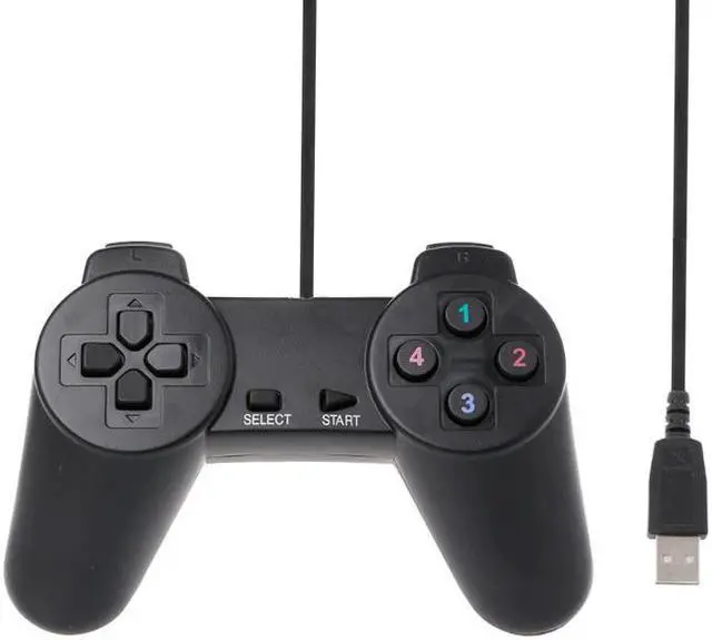 Alt view image 5 of 5 - 1.1 Interface 2.0 Controller Gamepad For PC  Joystick For PC Game Wired Computer Control For Windows Laptop Plug And Play