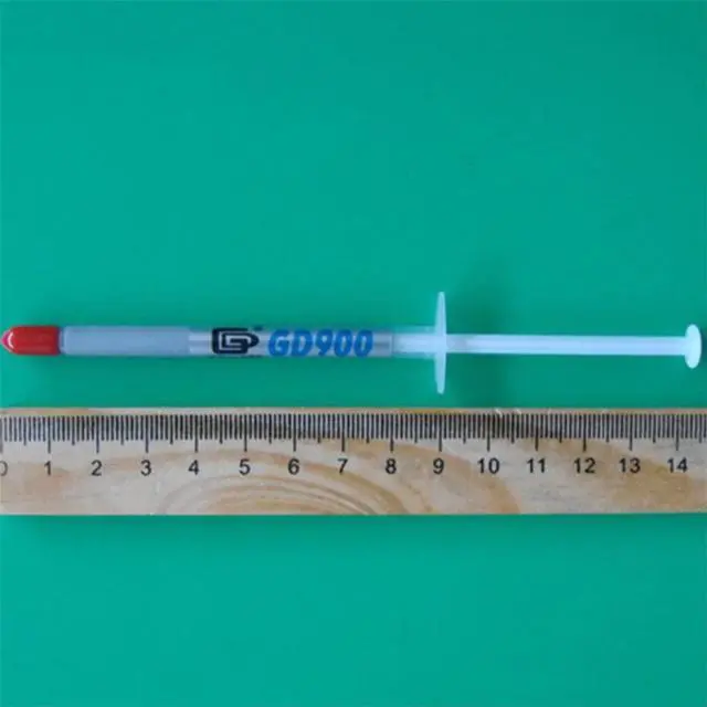 Alt view image 5 of 5 - CPU Cooling Gel Silicone High Performance 900 Thermal Grease Compound Syringe Conductive Heatsink Plaste