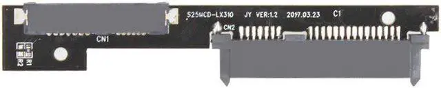 Alt view image 2 of 5 - 310 series optical drive hard drive bracket pcb SATA TO slim SATA caddy SATA3 Only PCB For Optical Caddy Empty