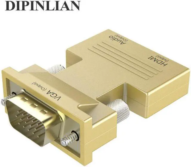 Main image of 1080P MI to VGA Converter with Audio Adapter Support 1080P Signal Output for Multimedia PC Laptop TV Monitor Projector