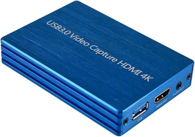 Alt view image 5 of 5 - 4K  to USB 3.0 Video Capture Card Dongle Video Capture Box Grabber for OBS Capturing Single Channel  Video Signal