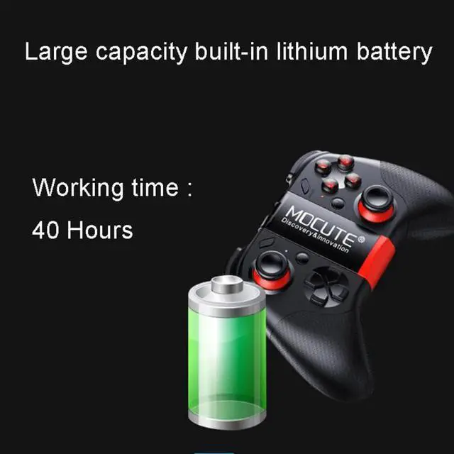 Alt view image 5 of 5 - 054 Bluetooth Gamepad Mobile Joypad Android Joystick Wireless VR Controller for Smartphone Tablet PC Phone