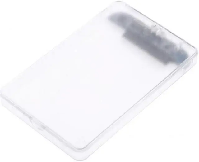 Alt view image 4 of 5 - 2.5 Inch HDD Enclosure Serial Port SATA SSD HDD Hard Drive Case  USB3.0 Support Transparent Mobile External HDD Case
