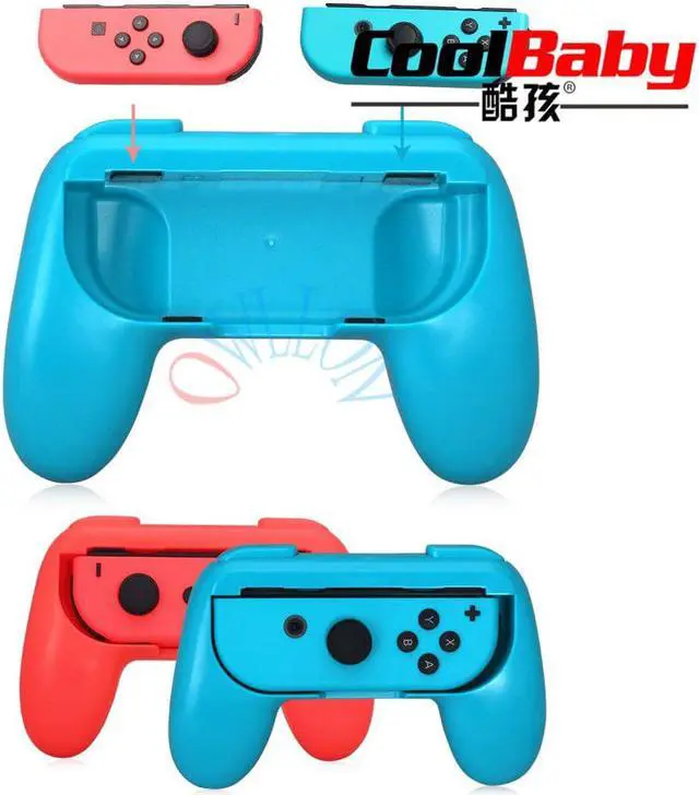 Alt view image 4 of 5 - 2Pcs/Set Silicone Controller Grips Joy-Con Case For Nintend Switch Joy Con Handle NS N-Switch For Game Console Accessories