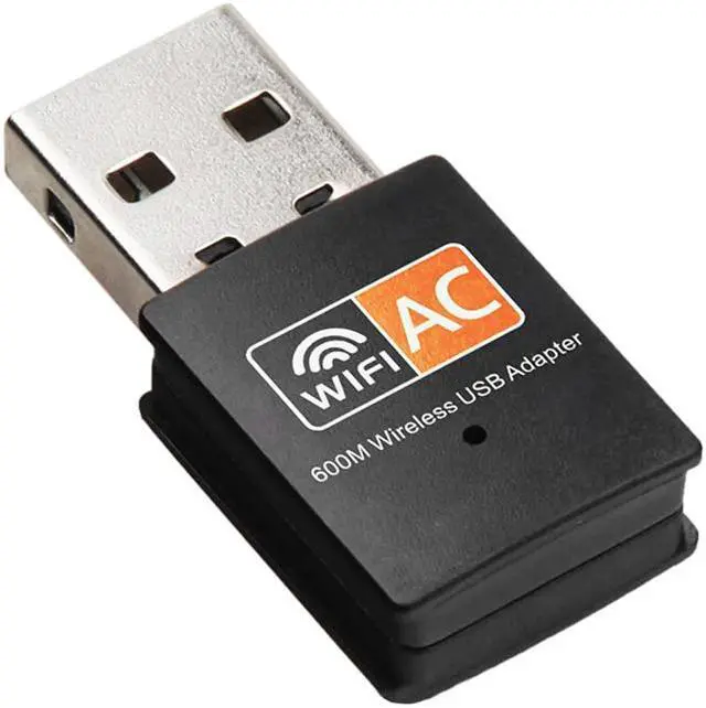 Alt view image 2 of 5 - USB WiFi Adapter 2.4GHz 5GHz 600Mbps WiFi Antenna Dongle 802.11b/n/g/ac USB Ethernet Wireless Computer Network Card Receiver