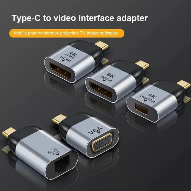 Main image of C to HDMI Adapter  Type C HDMI Cable 4K 2.0 Converter for MacBook  S10/S9  P40  Type C to DP